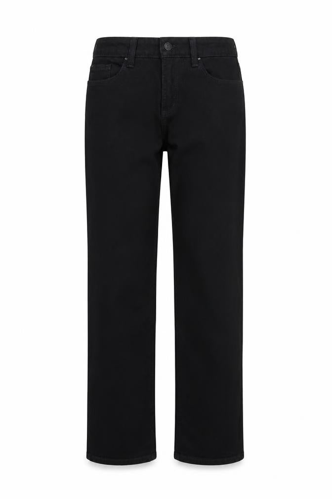 Nxd Womens Black  Chlorofibre Straight Jeans Size 4 L32 in Regular