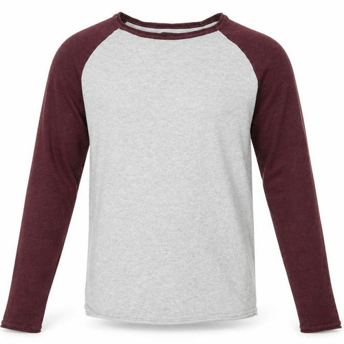 Cedar Wood State Mens Grey Crew Neck  Cotton Pullover Jumper Size S
