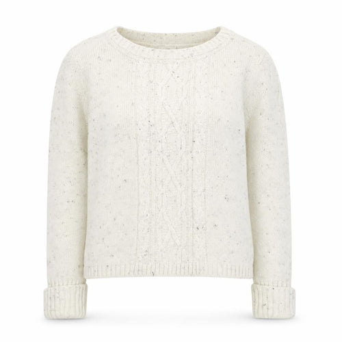 Store Twenty One Womens Beige Round Neck  Acrylic Pullover Jumper Size M