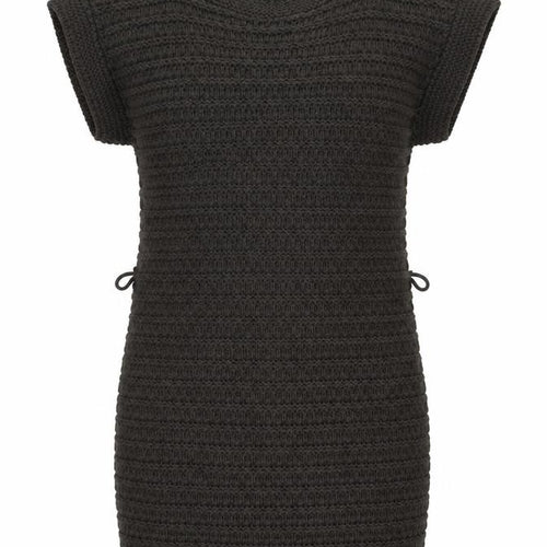 Therapy Womens Grey  Acrylic Jumper Dress  Size 12  Round Neck Pullover