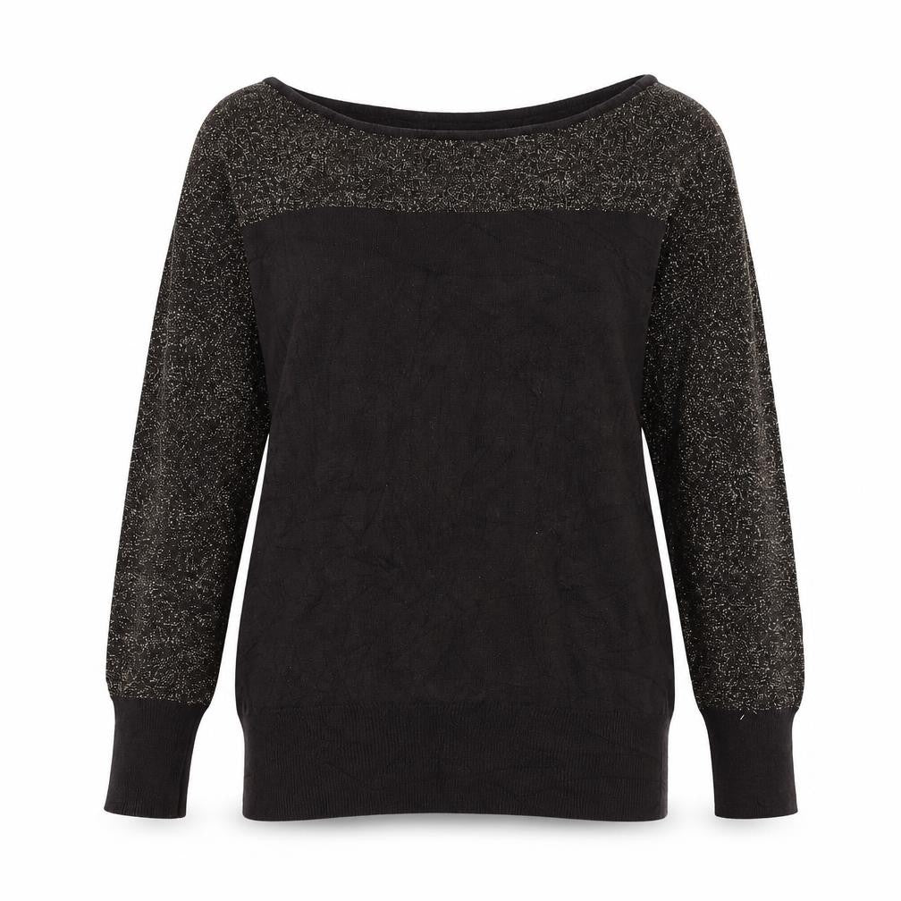 Front view of Next women’s brown polyester pullover sweatshirt, size UK 8, pullover