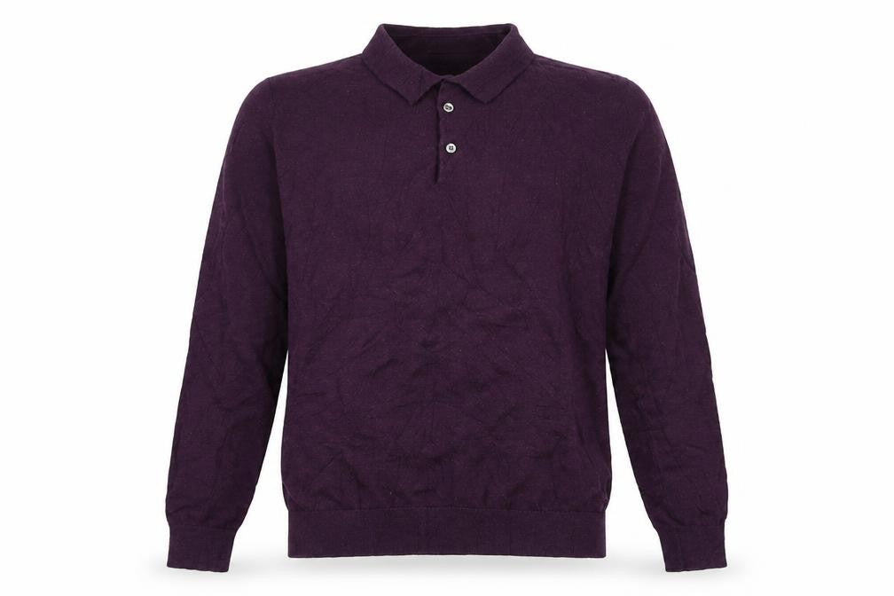 Marks and Spencer Mens Purple  Cotton Pullover Sweatshirt Size M