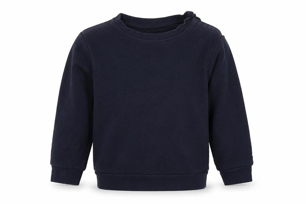 George Boys Blue  Cotton Pullover Sweatshirt Size 5-6 Years
