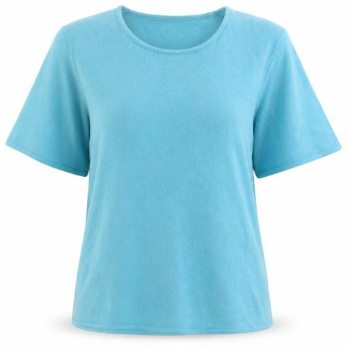 Bonmarché Womens Blue Scoop Neck  Acrylic Pullover Jumper Size L