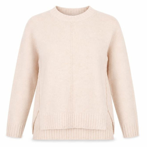 Marks and Spencer Womens Pink Round Neck  Acrylic Pullover Jumper Size S
