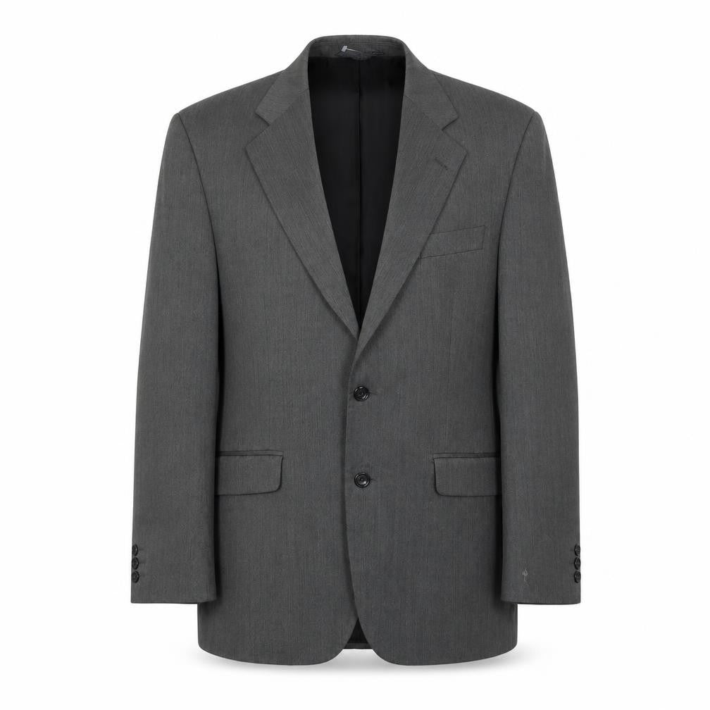 Chatsworth Mens Grey  Polyacrylate Fibre Jacket Suit Jacket Size M
