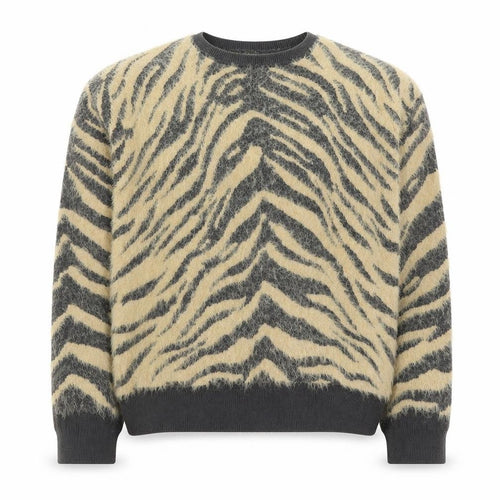 NEXT Girls Beige Round Neck Animal Print Nylon Pullover Jumper Size 8 Years  Pullover