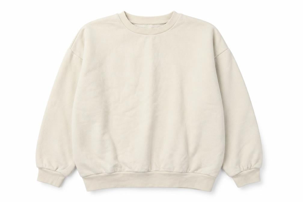 ASOS Womens Beige  Cotton Pullover Sweatshirt Size S