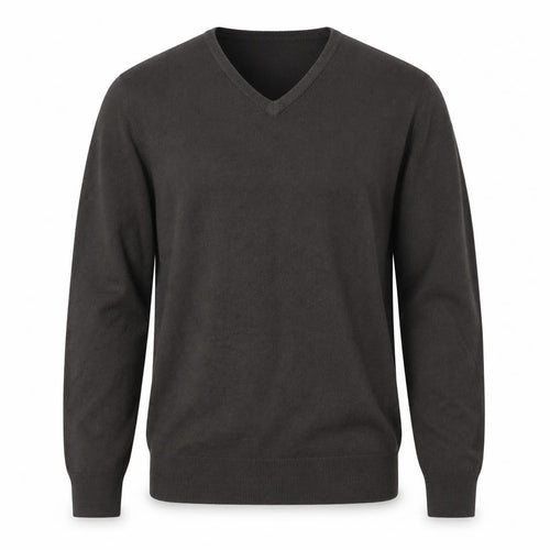 Marks and Spencer Mens Green V-Neck  Acrylic Pullover Jumper Size M