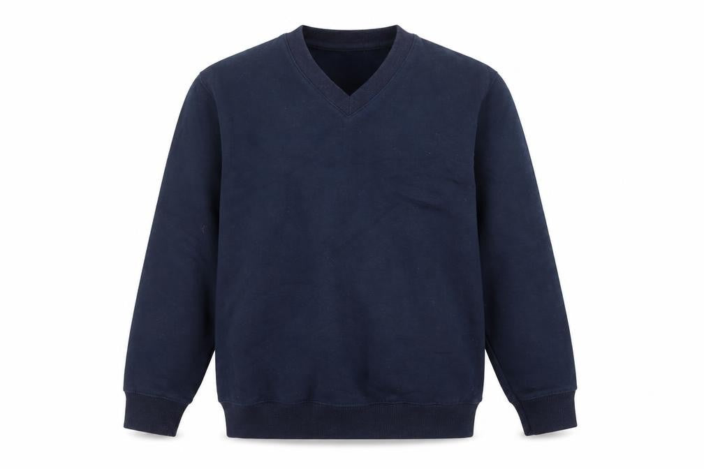 GW Class Boys Blue  Cotton Pullover Sweatshirt Size 7-8 Years  Pullover - School Wear