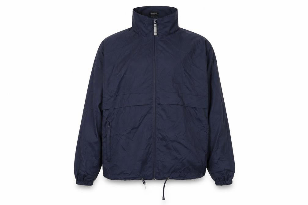 B&C Mens Blue   Jacket Coatigan Size M