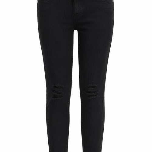 NEXT Girls Black  Cotton Skinny Jeans Size 12 Years  Regular Button