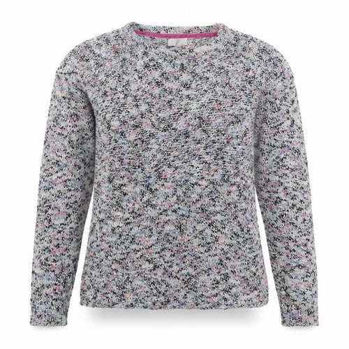 Country Casuals Womens Blue Crew Neck  Cotton Pullover Jumper Size M