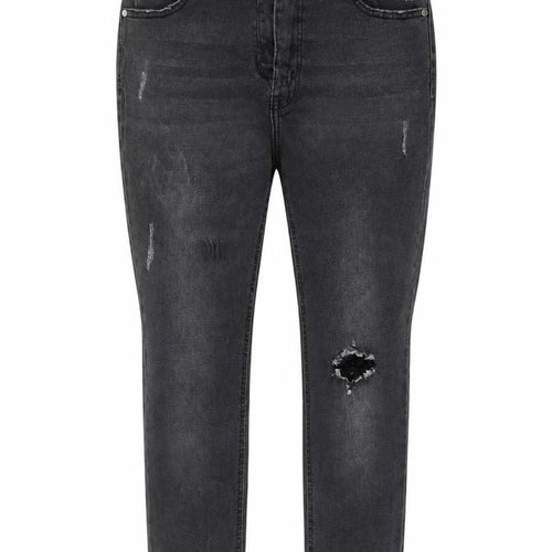 Denim Womens Black  Cotton Skinny Jeans Size 10 L23 in Regular Button