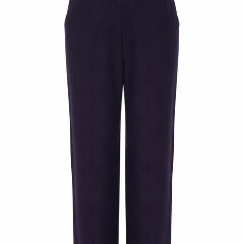 Marks and Spencer Womens Purple  Polyester Trousers  Size 10 L24 in Regular