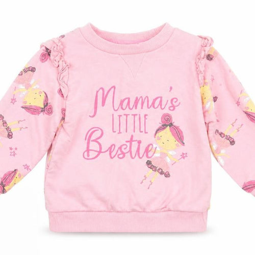 Studio Girls Pink  Cotton Pullover Jumper Size 6-9 Months   - Mama's little bestie