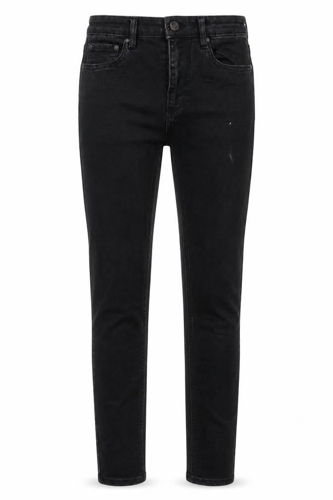Pull&Bear Womens Black Polyester Skinny Jeans Size 26 L26 in Regular Button