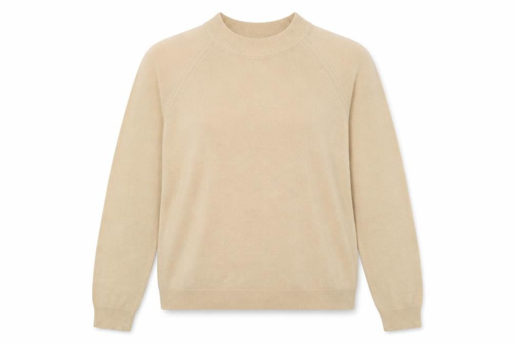 Debroyal Womens Yellow High Neck  Acrylic Pullover Jumper Size 12