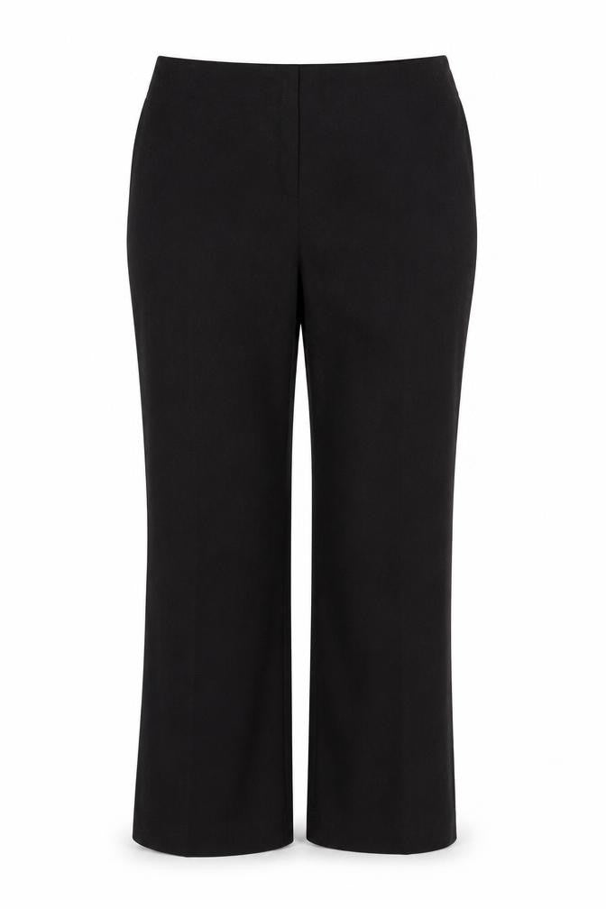 Marks and Spencer Womens Grey  Polyester Trousers  Size 16 L27 in Regular Zip