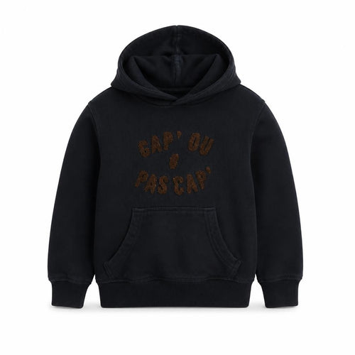La Redoute Boys Blue  Cotton Pullover Hoodie Size 5 Years  Pullover - CAP' OU & PAS CAP'