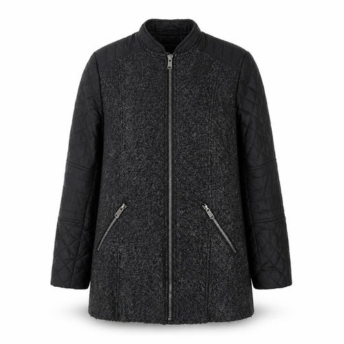 Bx Outerwear Womens Black   Jacket Coat Size 10  Zip