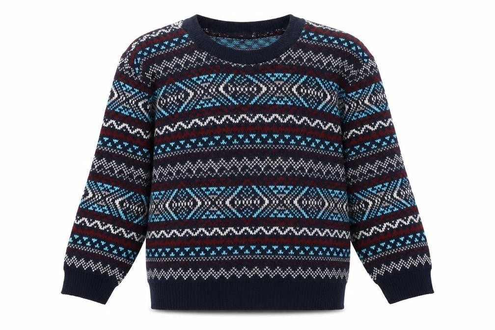 Missi London Womens Multicoloured Round Neck Plaid Acrylic Pullover Jumper Size M