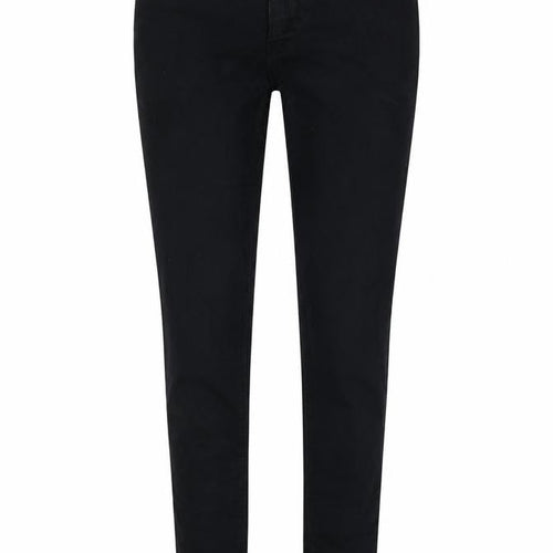 VERO MODA Womens Black  Cotton Skinny Jeans Size 26 L28 in Regular Button