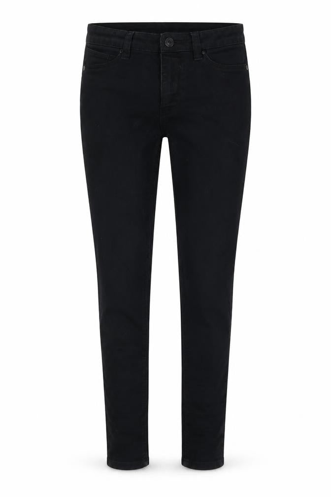 VERO MODA Womens Black  Cotton Skinny Jeans Size 26 L28 in Regular Button