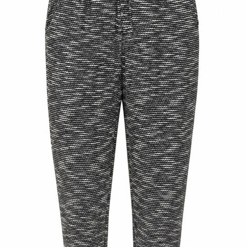 ASOS Womens Black  Acrylic Trousers  Size 10 L30 in Regular Zip