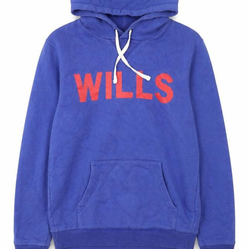 Jack Wills Mens Purple  Cotton Pullover Hoodie Size XS