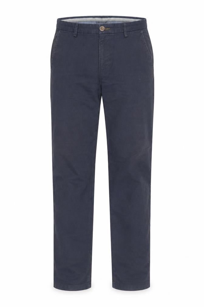Bugatti Mens Blue  Cotton Trousers  Size 26 L30 in Regular