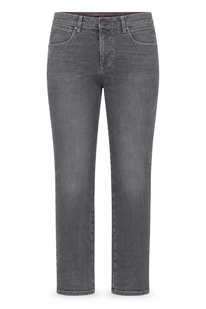 Bugatti Womens Grey  Cotton Straight Jeans Size 28 L31 in Regular