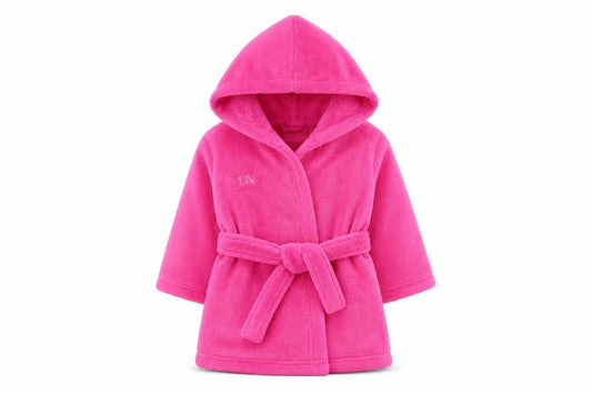 Preworn Girls Pink  Polyester Top Robe & Gown Set Size 2-3 Years