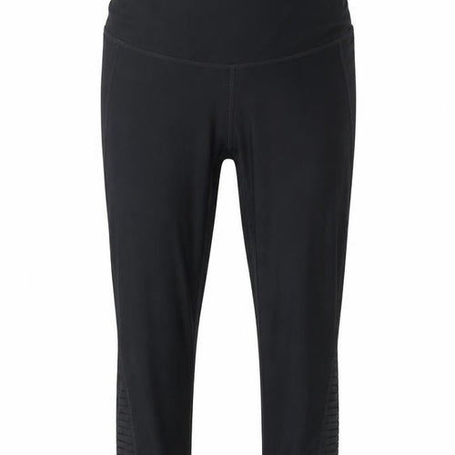 Active Womens Black  Polyester Pedal Pusher Leggings Size M L22 in Regular