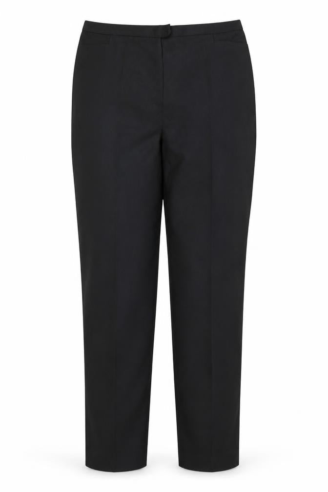 essence Womens Grey  Polyester Trousers  Size 20 L32 in Regular