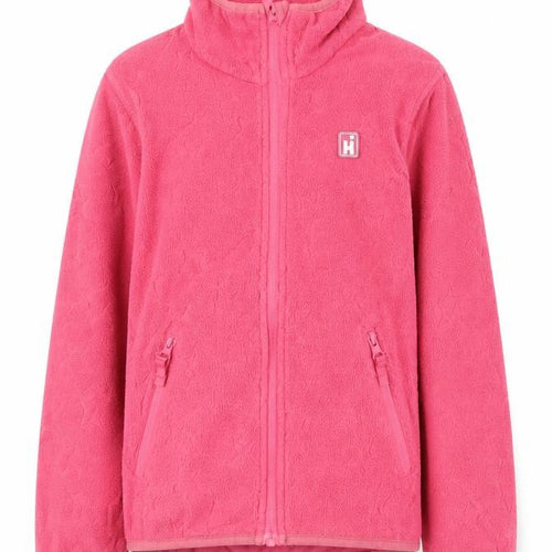 Hi Gear Girls Pink Geometric  Jacket  Size 7-8 Years  Zip