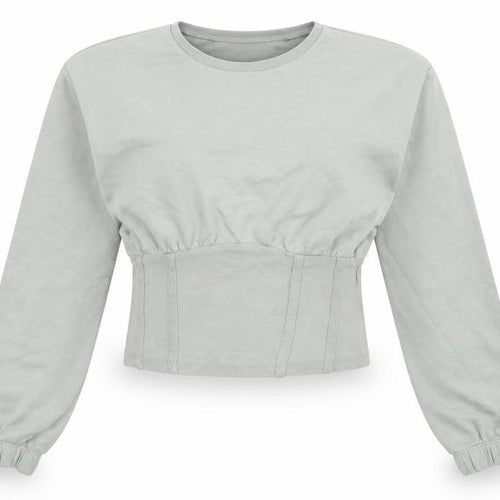 Candy Couture Girls Green Crew Neck  Cotton Pullover Jumper Size 13 Years