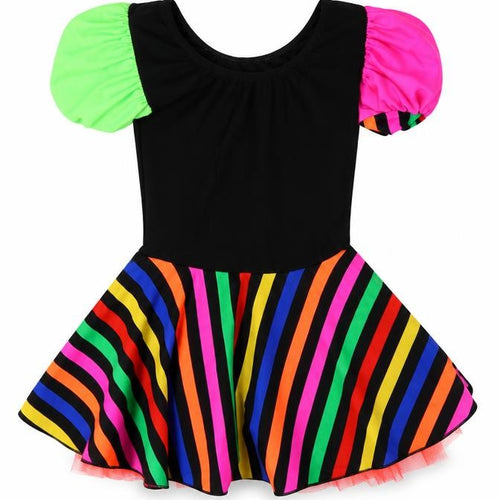 Dansek Dezines Girls Multicoloured  Nylon Trapeze & Swing  Size 12 Months  Round Neck  - Girls fancy dress