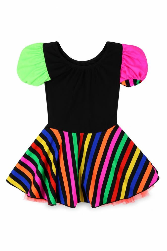 Dansek Dezines Girls Multicoloured  Nylon Trapeze & Swing  Size 12 Months  Round Neck  - Girls fancy dress