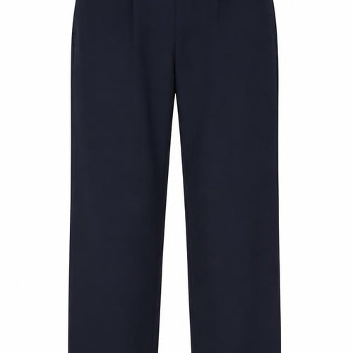 BM Womens Blue  Polyester Trousers  Size 14 L26 in Regular