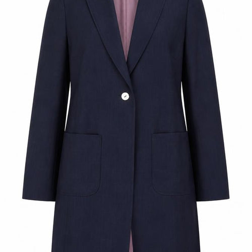 Kit Womens Blue  Polyester Fit & Flare  Size 12  V-Neck