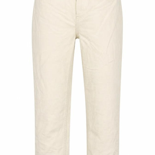 Denim & Co. Womens Beige  Cotton Straight Jeans Size 12 L26 in Regular