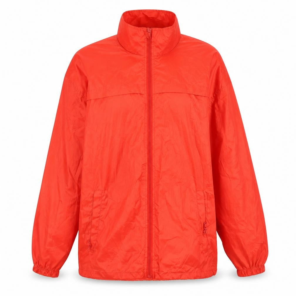 Front view of Dunnes women’s red jacket, size L