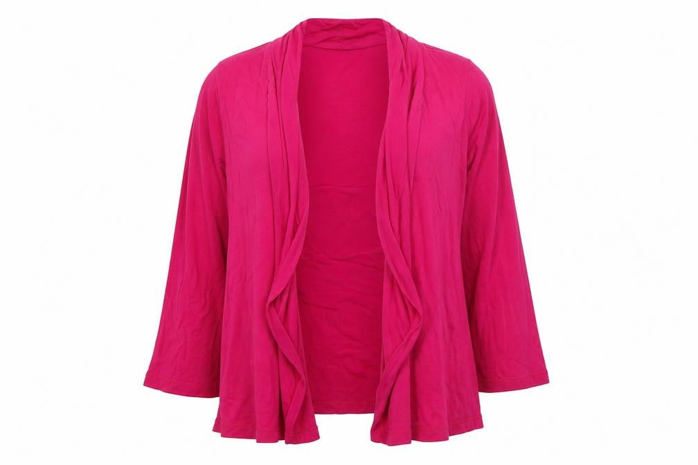 George Womens Pink V-Neck  Viscose Cardigan Jumper Size 12