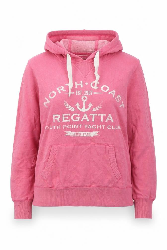 Atmosphere Womens Pink  Cotton Pullover Hoodie Size 10  Pullover - North Coast
