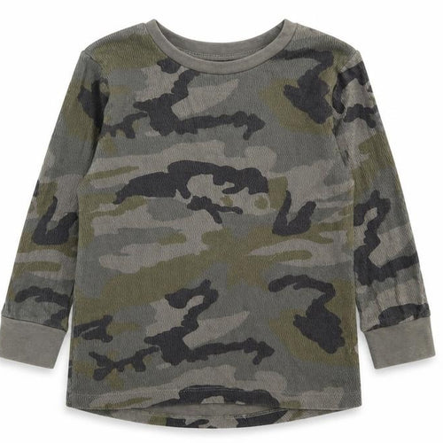 NEXT Boys Green Camouflage Cotton Basic Casual Size 4 Years Crew Neck Pullover