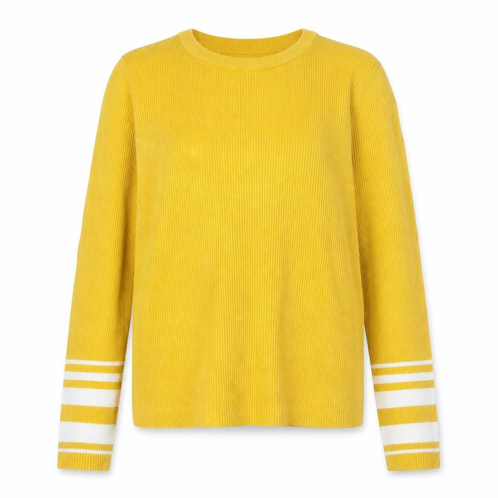 Candy Couture Girls Yellow Round Neck  Viscose Pullover Jumper Size 14 Years  Pullover
