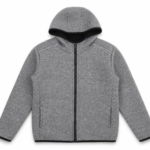 Dunnes Stores Boys Grey  Polyacrylate Fibre Full Zip Hoodie Size 9-10 Years  Zip