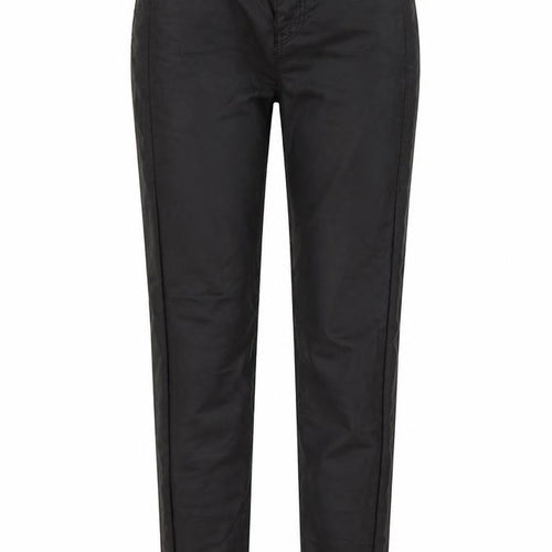 Topshop Womens Black  Polyurethane Skinny Jeans Size 25 L28 in Regular Button