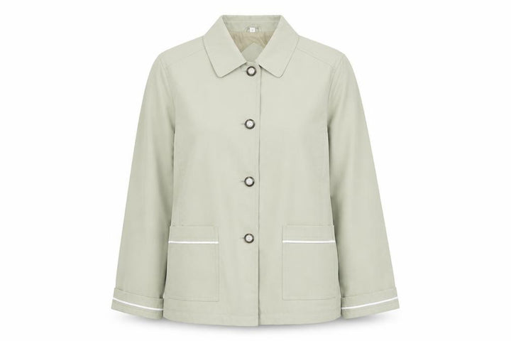 Micro Royale Womens Green   Jacket  Size 12  Button